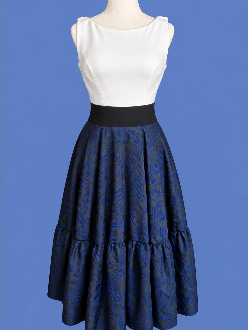 Antonio Berardi Archival Silk Midi Formal Dress - Size 46 (European)